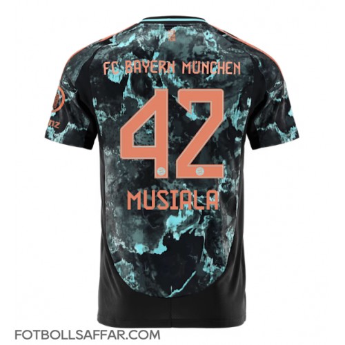 Bayern Munich Jamal Musiala #42 Bortatröja 2024-25 Kortärmad